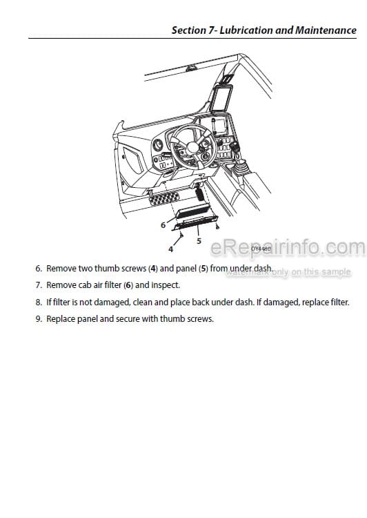 Photo 8 - JLG 1075 PVC1911 2005 Operation And Safety Manual Telehandler