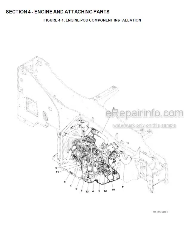 Photo 3 - JLG 1075 PVC1911 Illustrated Parts Manual Telehandler 31211481