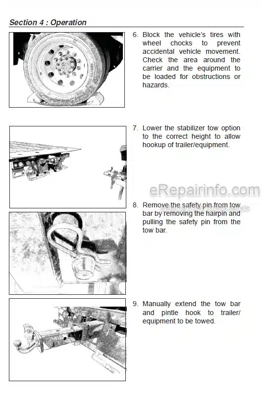 Photo 1 - JLG 10 Ton RS Operation And Safety Manual Carrier 5376000189