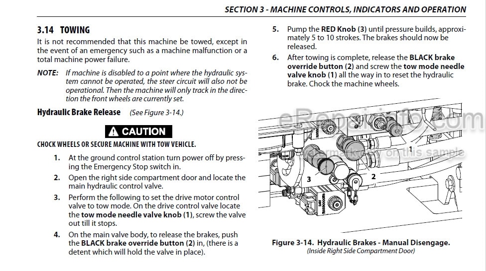 Photo 1 - JLG 1532R 1932R Operation And Safety Manual Scissor Lift