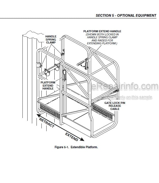 Photo 4 - JLG 15ELI Operators And Safety Manual Vertical Mast 3120778