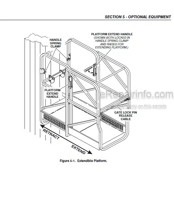 Photo 4 - JLG 15ELI Operators And Safety Manual Vertical Mast 3120778