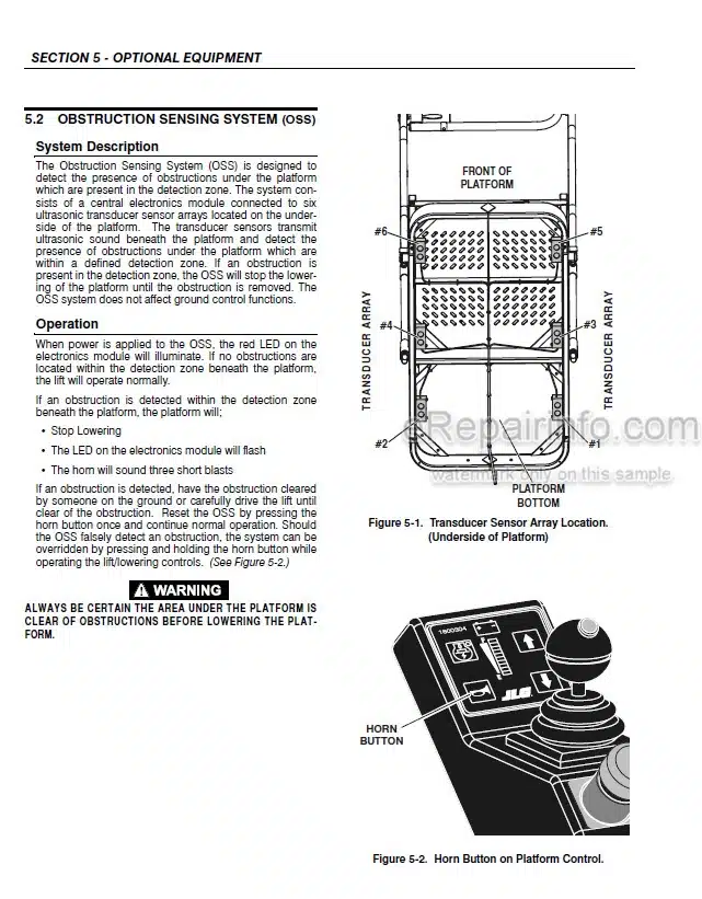 Photo 4 - JLG 15VPSP Operators And Safety Manual Vertical Mast 3120796