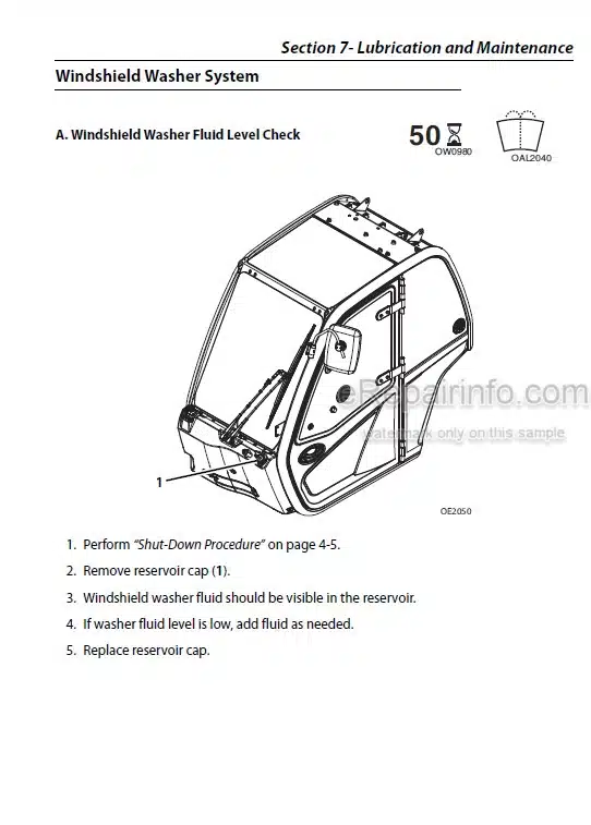 Photo 4 - JLG 1644 7013H 1732 8010H Operation And Safety Manual Telehandler 31211284