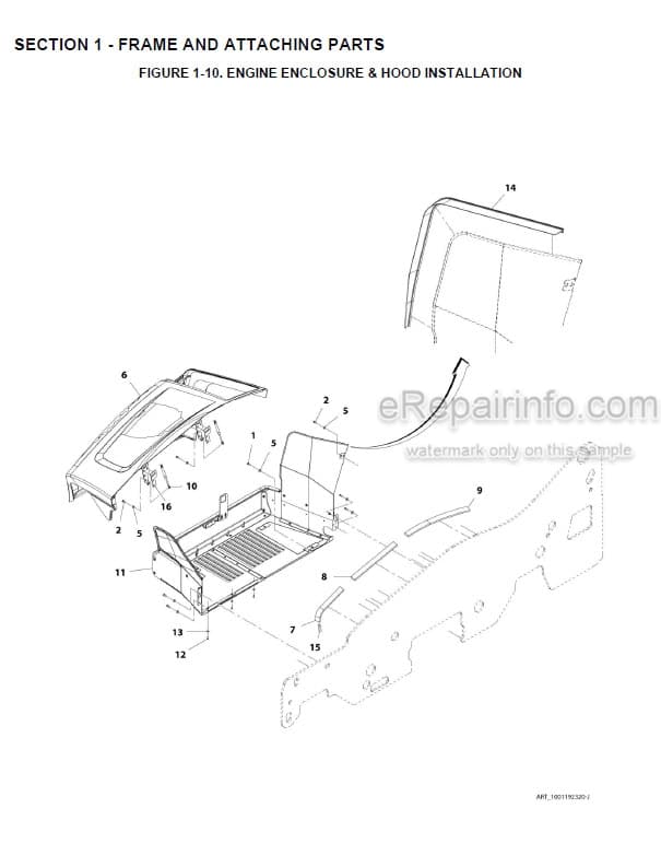 Photo 5 - JLG 1644 PVC1911 2005 Illustrated Parts Manual Telehandler 31211379