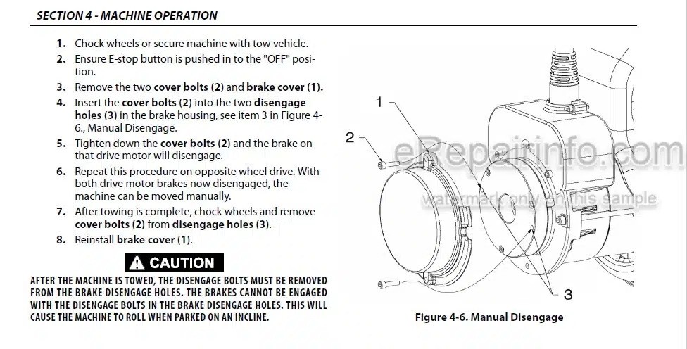 Photo 10 - JLG 1930ES 2030ES 2630ES 2646ES 3246ES Operation And Safety Manual Scissor Lift