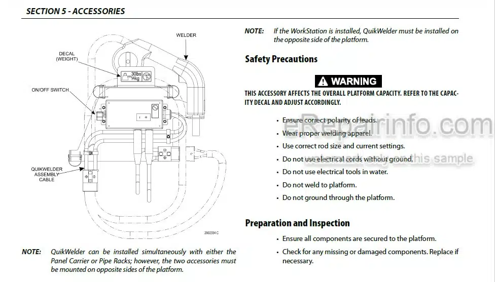 Photo 5 - JLG 1932E2 2032E 2632E2 2646E2 3246E2 Operators And Safety Manual Scissor Lift 3120854