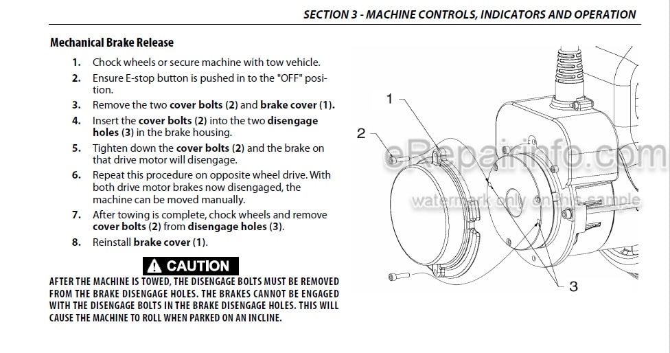 Photo 4 - JLG 1930ES 2033ES 2632ES 2646ES 3246ES PVC2004 Operation And Safety Manual Scissor Lift