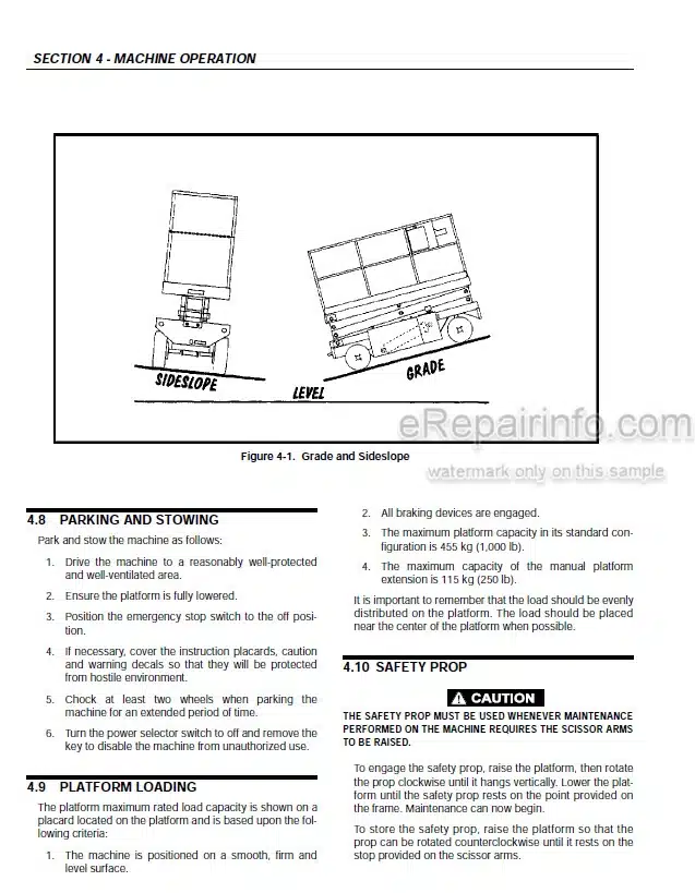 Photo 4 - JLG 26MRT Operators And Safety Manual Scissor Lift[S]