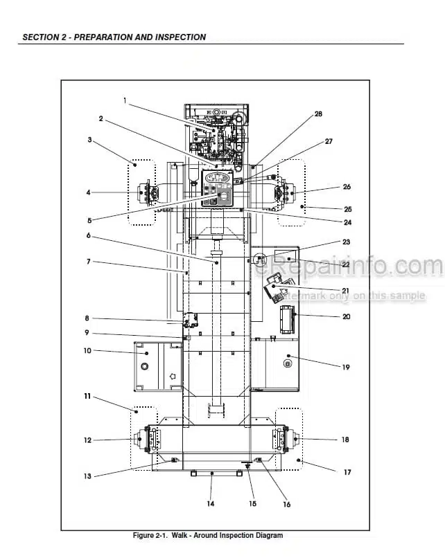 Photo 1 - JLG 330CRT 400CRT Operation And Safety Manual Scissor Lift