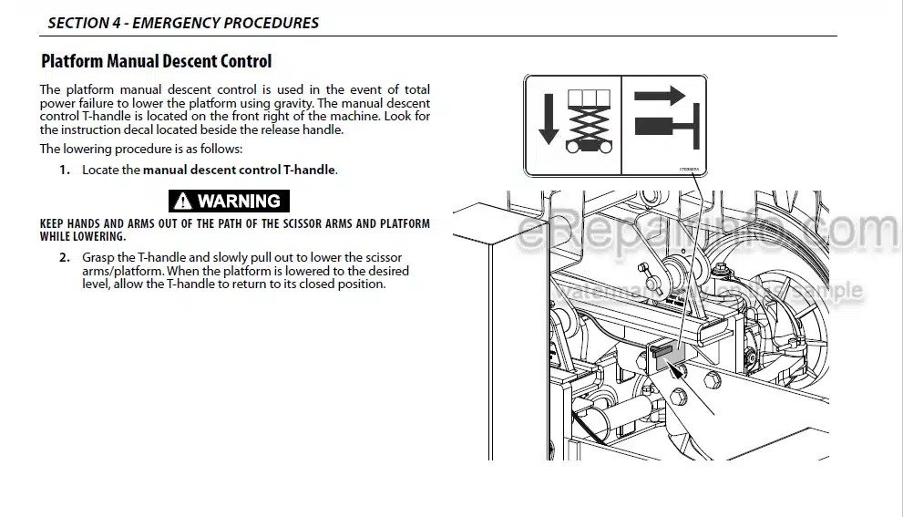 Photo 9 - JLG 330LRT 430LRT PVC1910 Operation And Safety Manual Scissor Lift