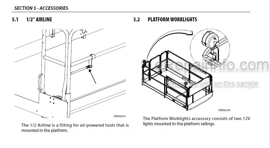 Photo 2 - JLG 3369LE 4069LE M3369 M4069 PVC1910 Operation And Safety Manual Scissor Lift