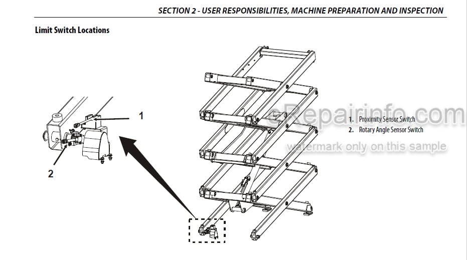Photo 4 - JLG 3369LE 4069LE M3369 M4069 PVC1910 Operation And Safety Manual Scissor Lift