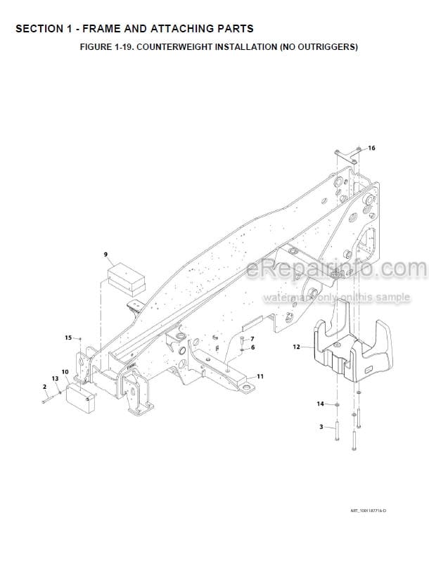 Photo 2 - JLG 3510PS 35.10 Illustrated Parts Manual Telehandler 31211227