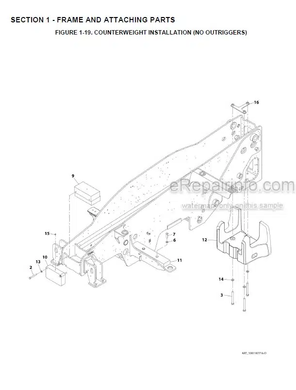 Photo 5 - JLG 3614RS 4017RS Illustrated Parts Manual Telehandler 31200939