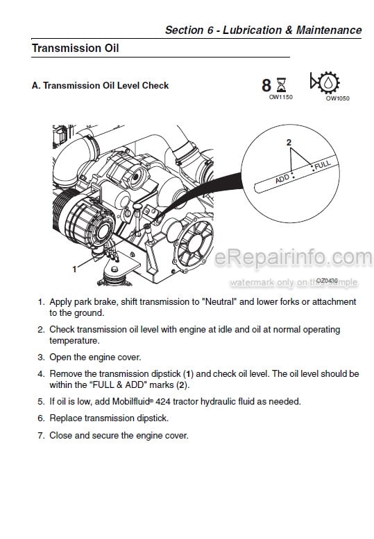 Photo 2 - JLG 3513 4013 4017 Operator And Safety Manual Telehandler Equipped For Platform