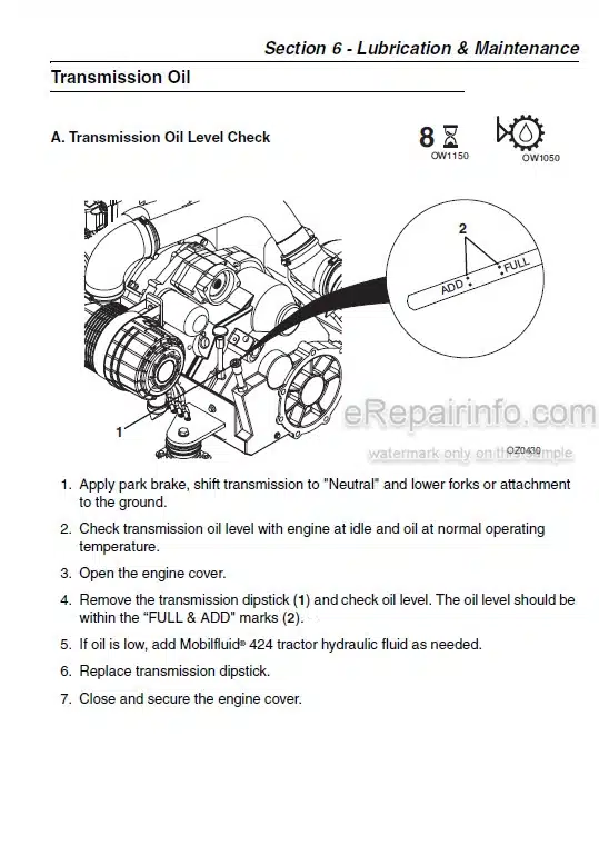 Photo 5 - JLG 3614RS 4017RS Operation And Safety Manual Telehandler