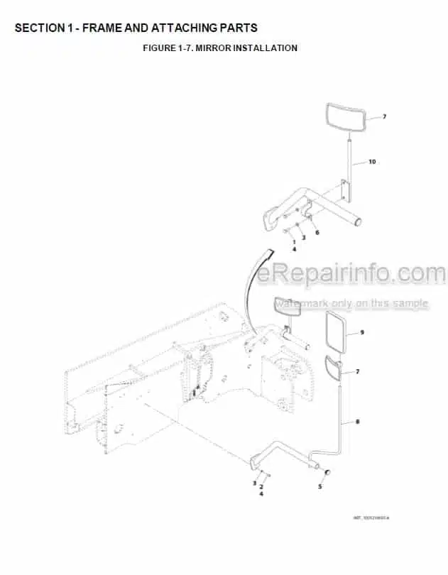Photo 1 - JLG 3614RS 4017RS PVC1911 2005 Illustrated Parts Manual Telehandler 31211338