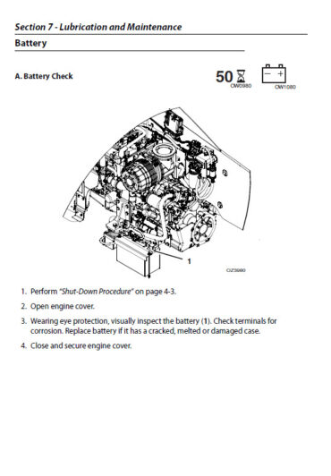 Photo 12 - JLG 3614RS 4017RS PVC1911 2005 Operation And Safety Manual Telehandler