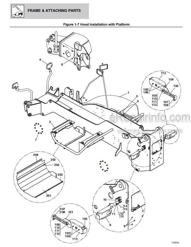 Photo 9 - JLG 4017 Illustrated Parts Manual Telehandler 3121859