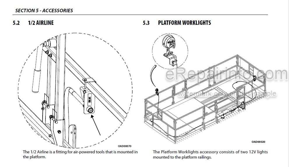 Photo 4 - JLG 530LRT PVC2004 Operation And Safety Manual Scissor Lift