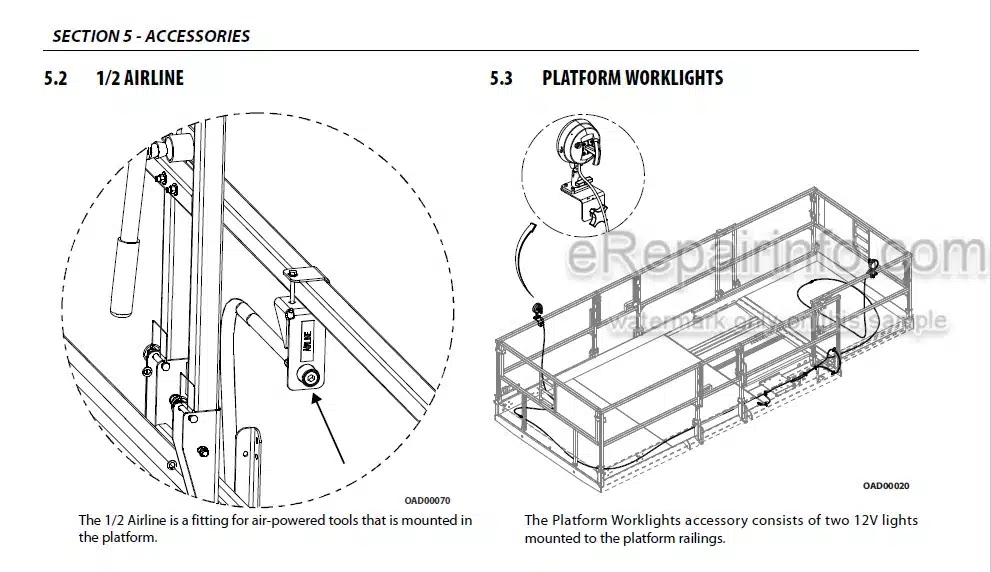 Photo 4 - JLG 530LRT PVC2004 Operation And Safety Manual Scissor Lift