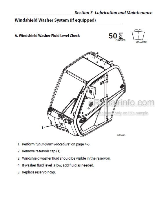 Photo 10 - JLG 642 742 943 1043 1055 1255 Operation And Safety Manual Telehandler
