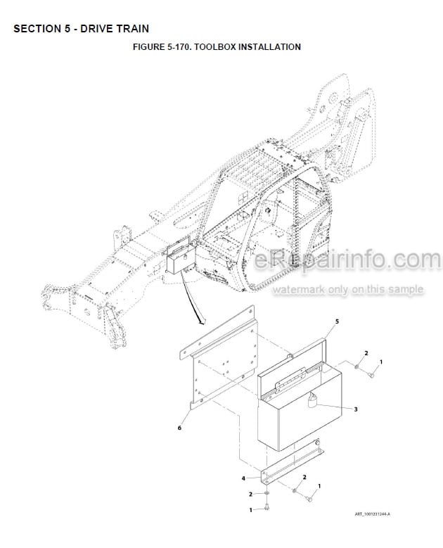 Photo 10 - JLG 642 742 943 1043 Illustrated Parts Manual Telehandler 31211111