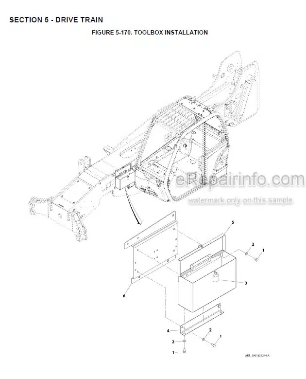 Photo 9 - JLG 642 742 943 1043 Illustrated Parts Manual Telehandler 31211111