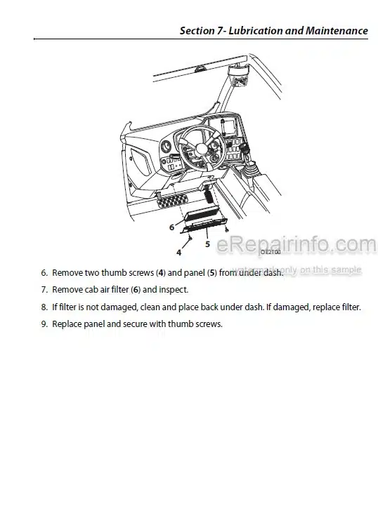 Photo 8 - JLG 742 943 1043 1055 1255 PVC1911 Operation And Safety Manual Telehandler 31211368