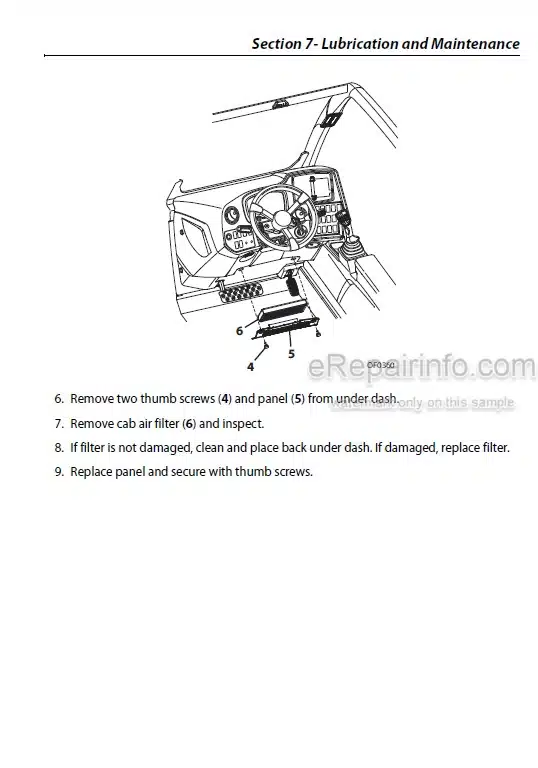 Photo 1 - JLG 925 832 PVC1911 2005 Operation And Safety Manual Telehandler 31211468