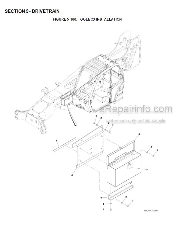 Photo 1 - JLG 943 Illustrated Parts Manual Telehandler 31211314