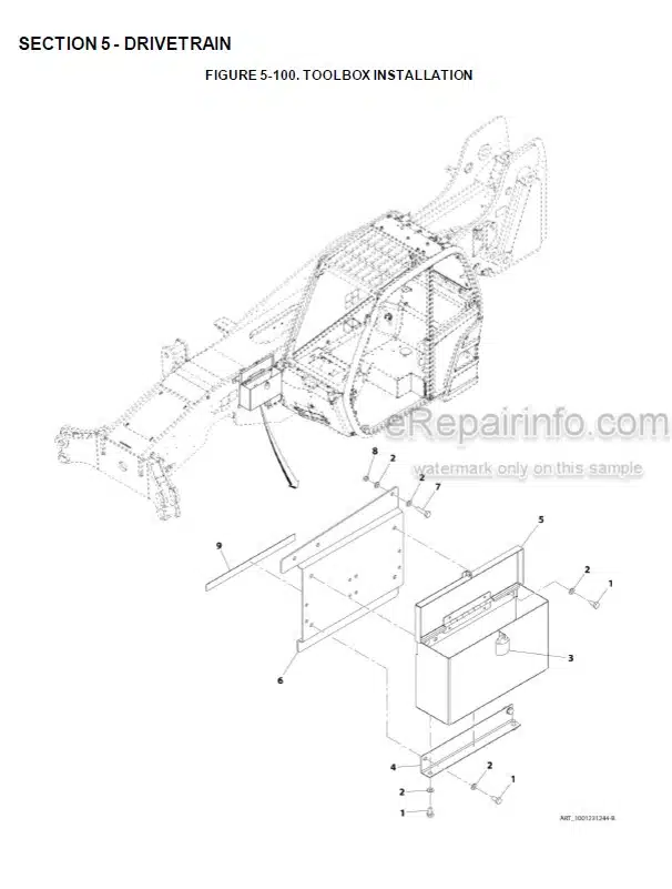 Photo 10 - JLG 943 Illustrated Parts Manual Telehandler 31211314