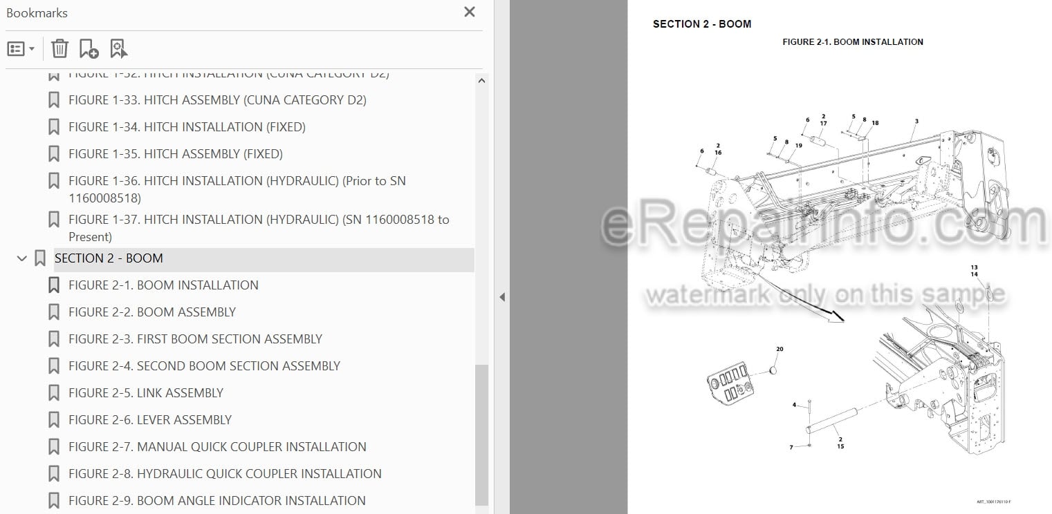 Photo 3 - JLG Deutz-Fahr Agrovector 35.7 Illustrated Parts Manual Telehandler 31211270