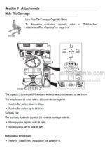 Photo 4 - JLG G10-55A G12-55A Accu Place Operation And Safety Manual Telehandler 3128447