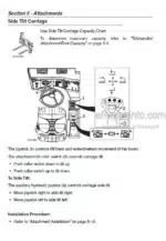 Photo 4 - JLG G10-55A G12-55A Accu Place Operation And Safety Manual Telehandler 3128447