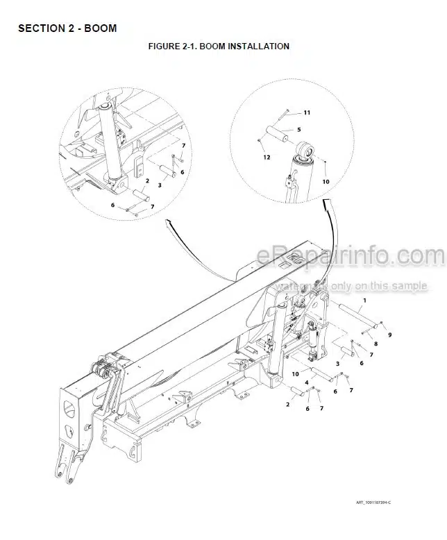 Photo 5 - JLG Gradall 522 524 Illustrated Parts Manual Telehandler 9108-4020