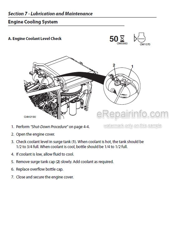 Photo 3 - JLG G5-18A 2505H Operation And Safety Manual Telehandler SN