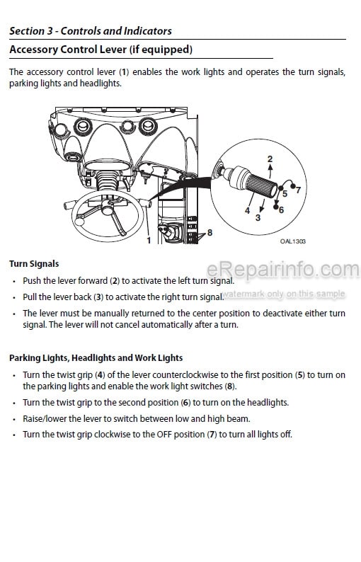Photo 4 - JLG G5-18A 2505H Operation And Safety Manual Telehandler SN
