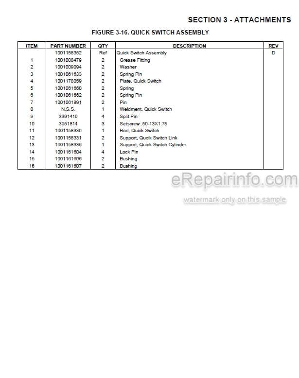 Photo 4 - JLG G5-18A PVC1911 2005 Illustrated Parts Manual Telehandler 31211364