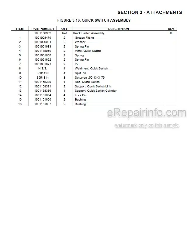 Photo 4 - JLG G5-18A PVC1911 2005 Illustrated Parts Manual Telehandler 31211364