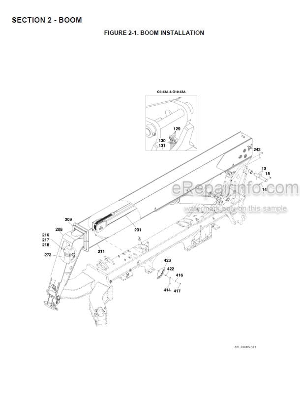 Photo 6 - JLG G5-19A G6-23A Illustrated Parts Manual Telehandler 31200194