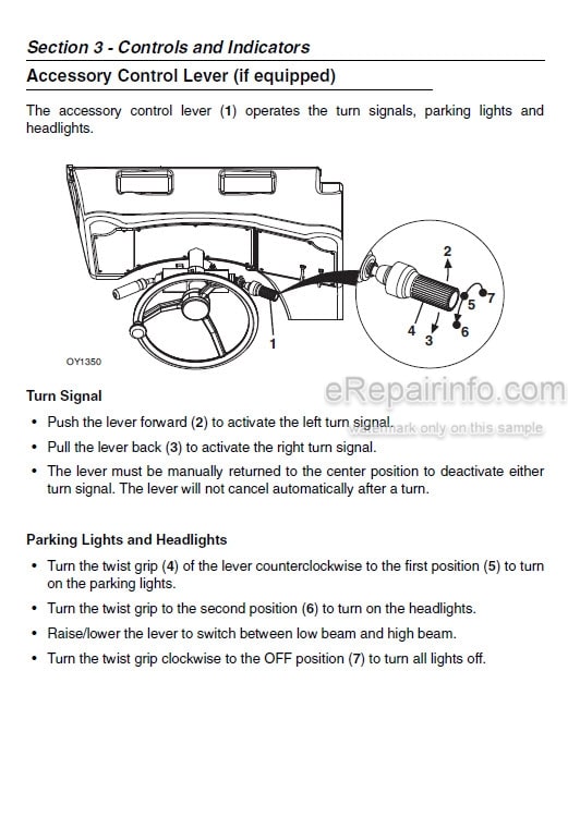 Photo 4 - JLG G6-42A G9-43A G10-43A Operation And Safety Manual Telehandler SN