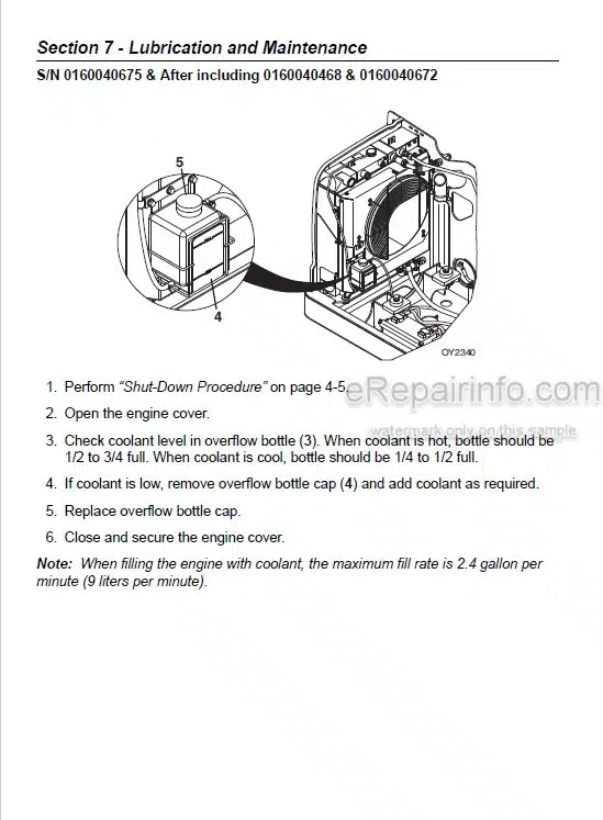 Photo 7 - JLG Operation Safety Service Parts Manual Supplement Load Sensing System For Scissor Lift