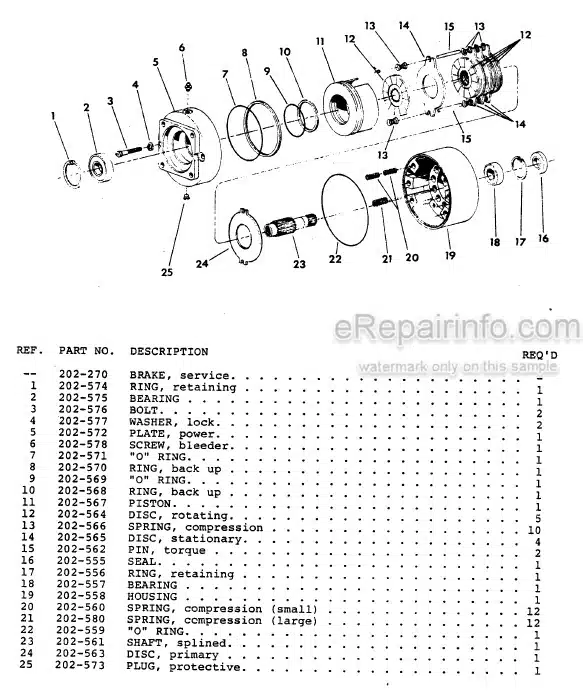 Photo 5 - JLG Gradall 534B-6 534B-8 Illustrated Parts Manual Telehandler 9020-7316