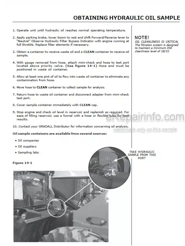 Photo 4 - JLG Gradall G6-42A Owner Operator Manual Telehandler 9147-4003