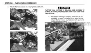 Photo 6 - JLG Power Picker Operating And Maintenance Manual Power Tower