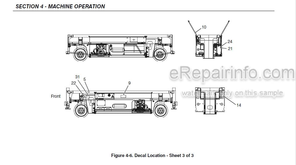 Photo 6 - JLG Liftlux 210-25 24-25 Operation And Safety Manual Scissor Lift