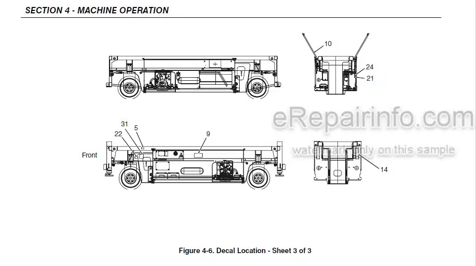 Photo 6 - JLG Liftlux 245-12D Operation And Safety Manual Scissor Lift