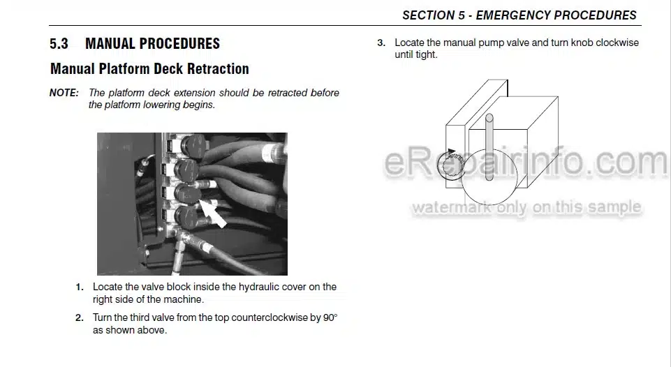 Photo 2 - JLG Liftlux 320-30 Operation And Safety Manual Scissor Lift